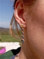 Vicenza - Piazzetta Palladio 2 - Boucles d'oreilles Marco Bicego Femme Jaipur in Or jaune Topazio OB901-TPL01 - OB901-TPL01